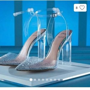 Original 70th Cinderella x ALDO glass slippers